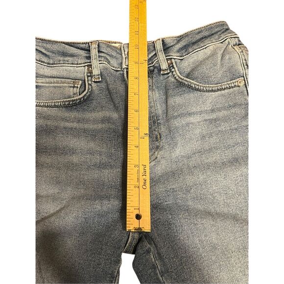 Free people woman’s 6 (28) we the free high waisted skinny raw hem denim jeans - Picture 6 of 8